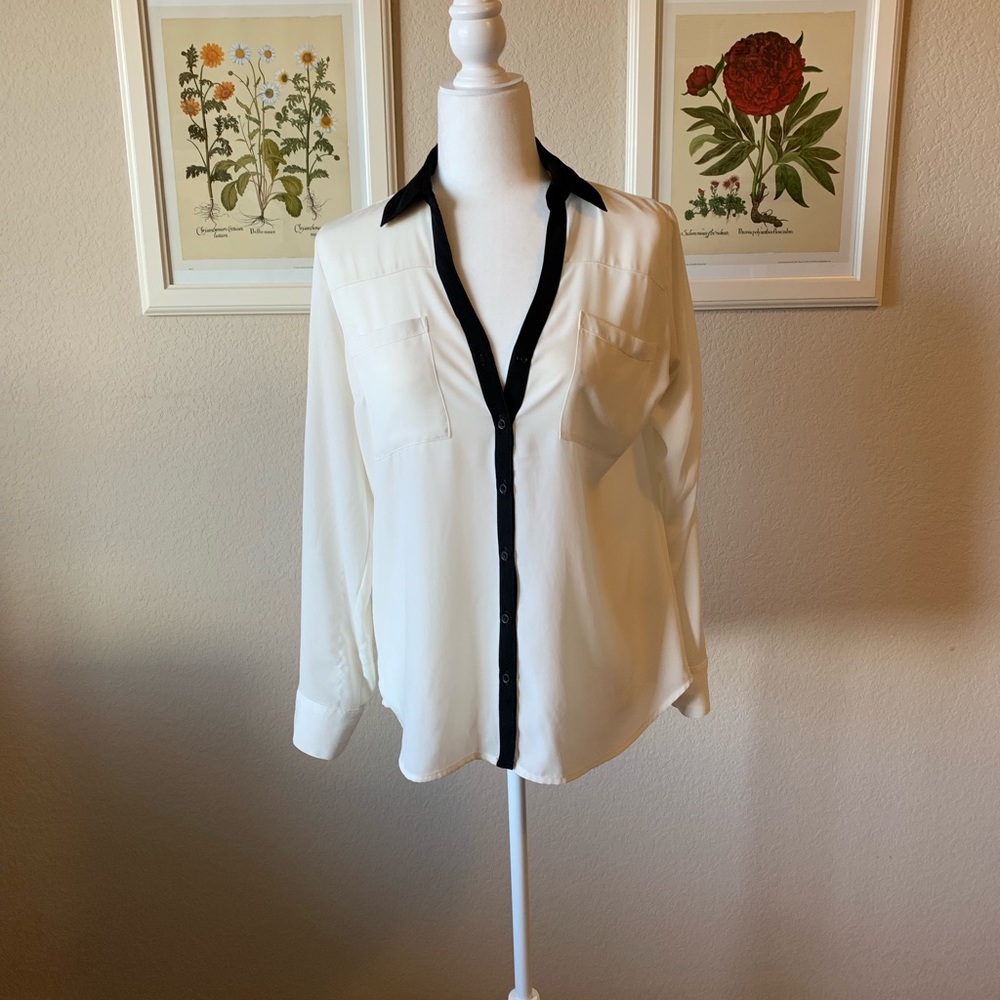 Long sleeve blouse